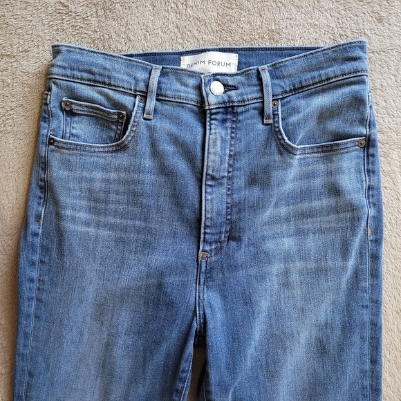 Denim Forum The Lola High Rise Skinny Crop size 30 - Picture 5 of 13